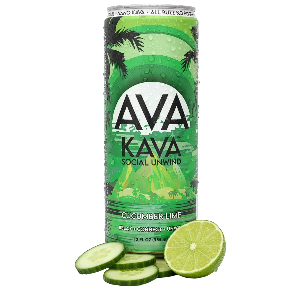 Ava Kava Seltzer Cucumber Lime