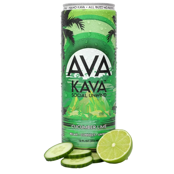 Ava Kava Seltzer Cucumber Lime