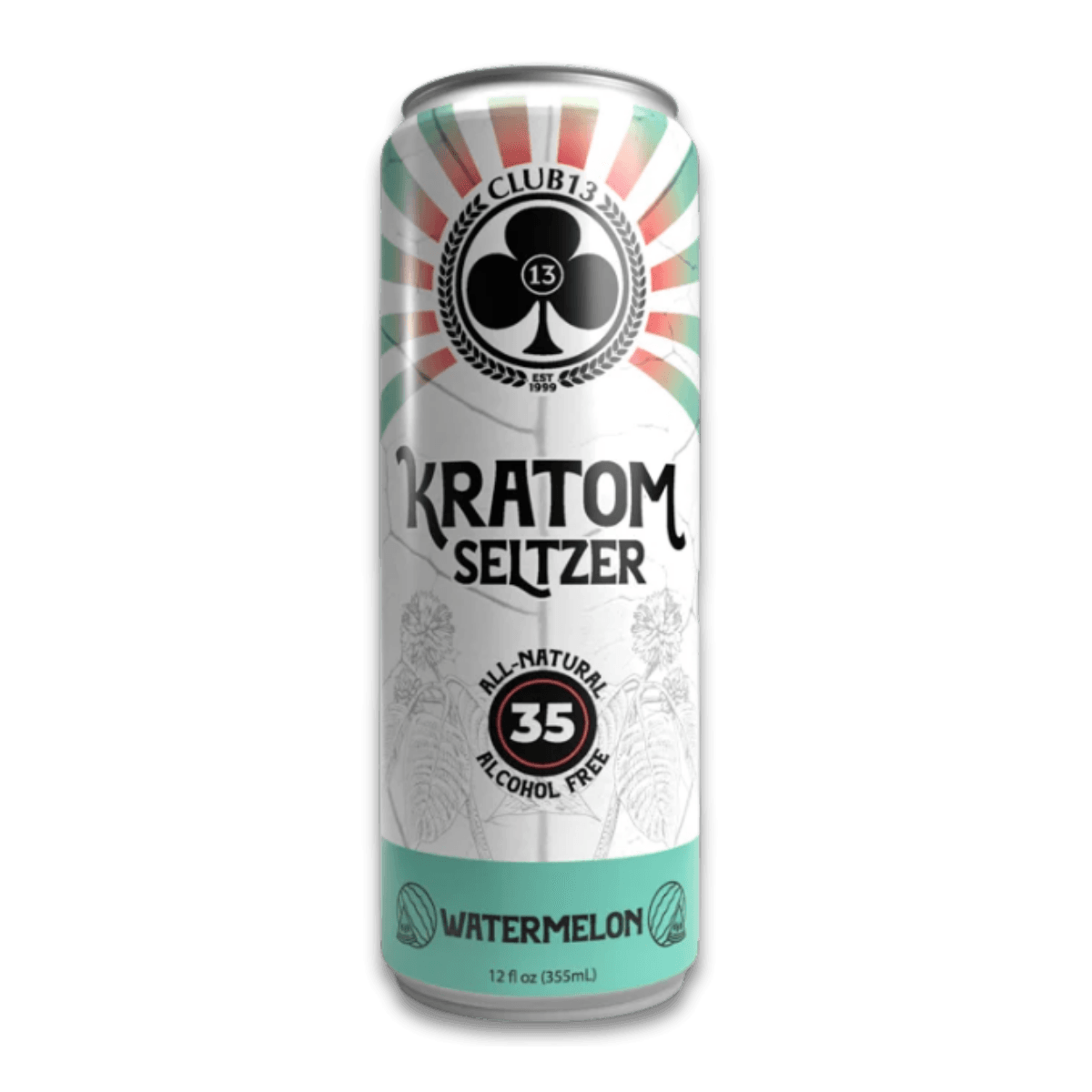 Club13  Watermelon Kratom Seltzer (75 MIT)