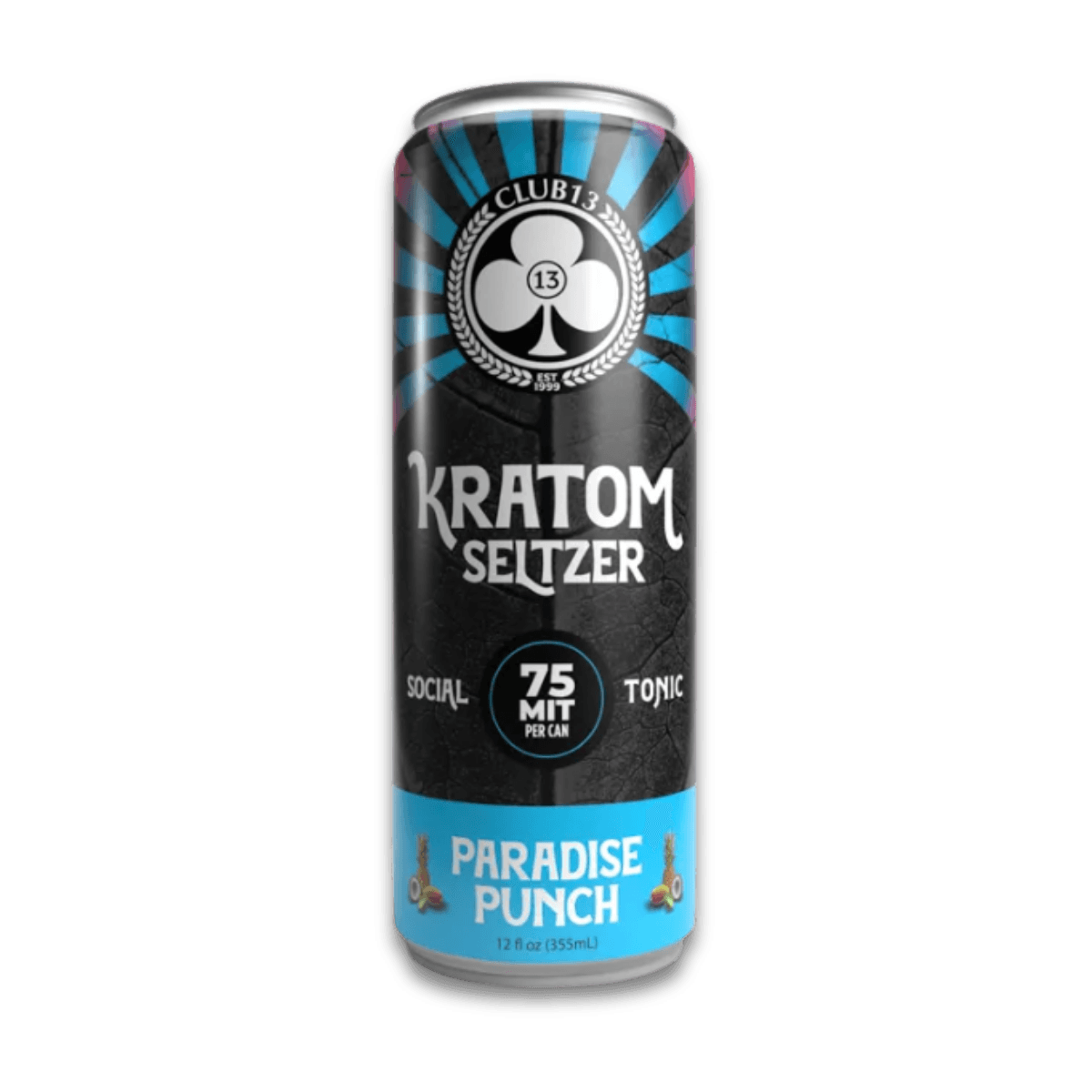 Club13 Paradise Punch Kratom Seltzer (75 MIT)