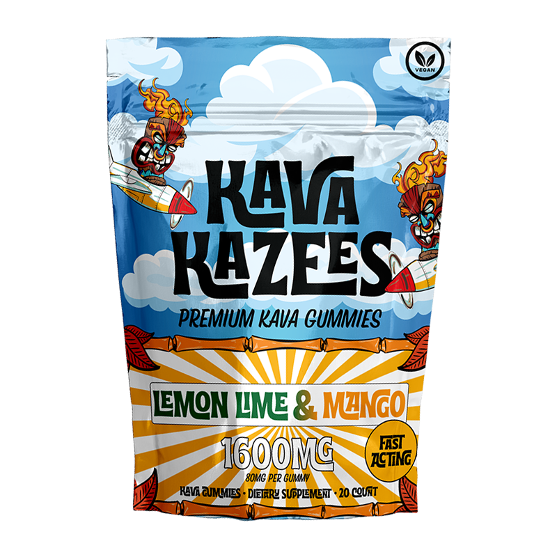Kava Kazees Gummies Lime Mango