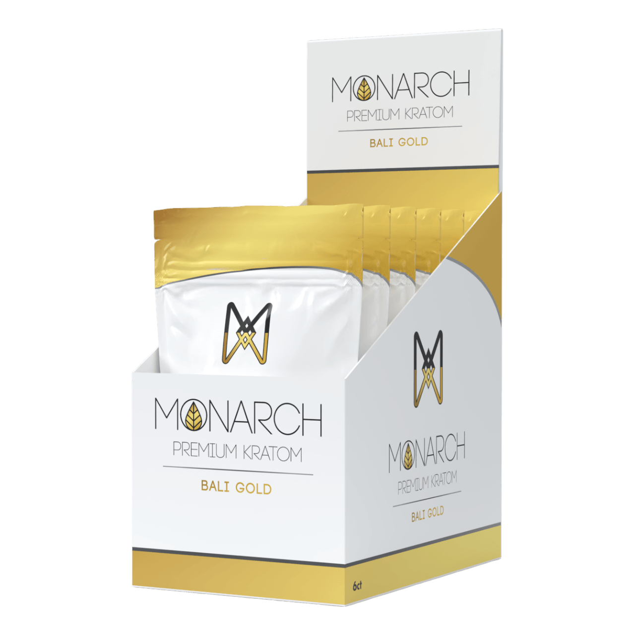 Monarch: Gold Bali - Gold Vein Kratom Caps by Monarch