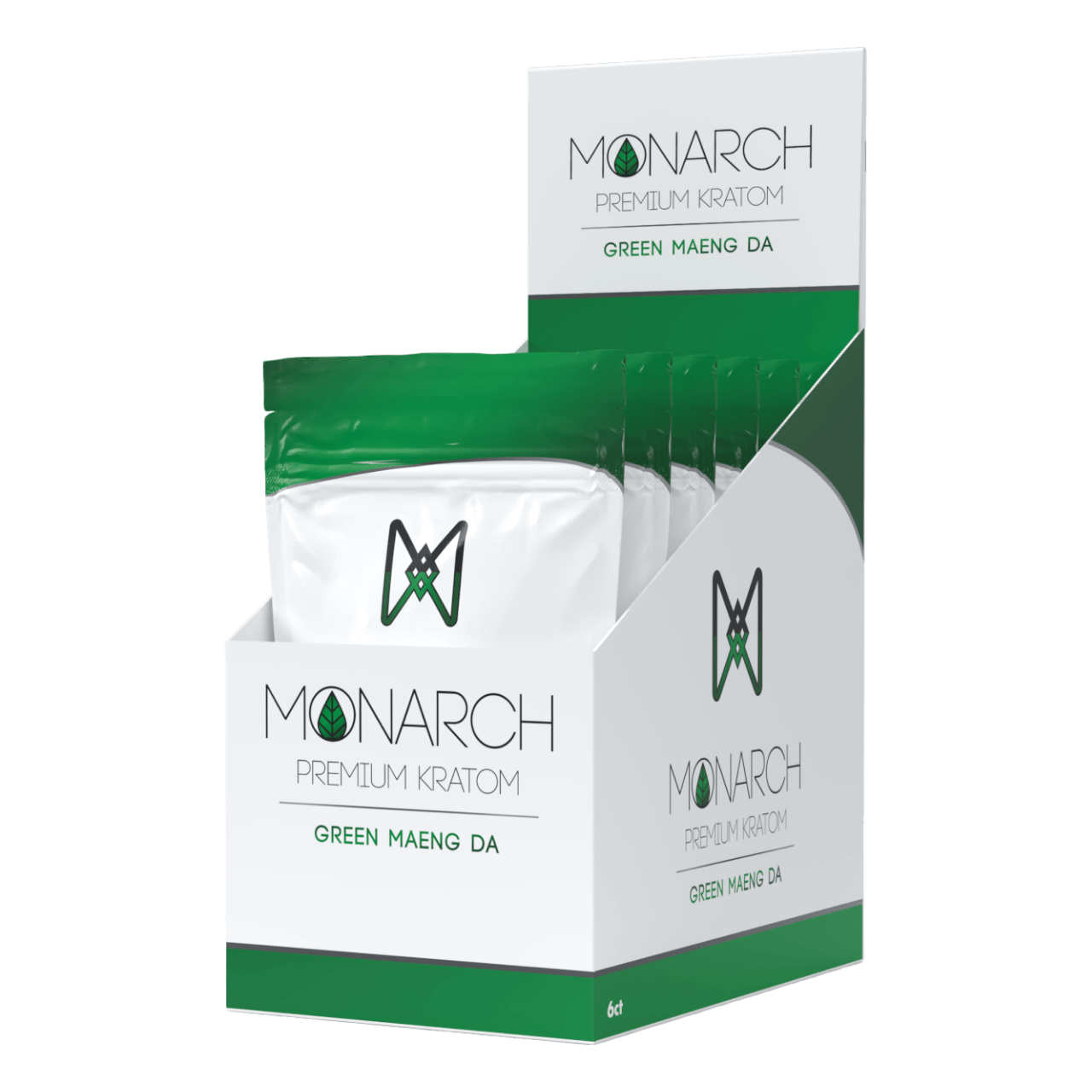 Monarch: Green Maeng da - Green Vein Kratom Caps by Monarch