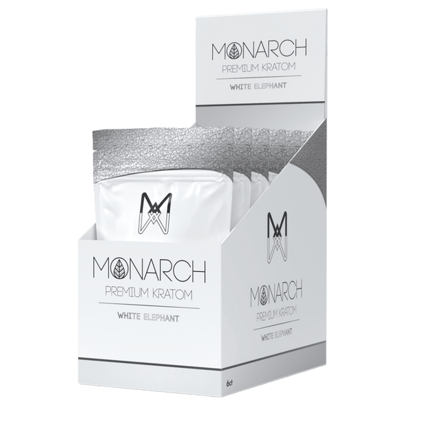 Monarch: White Elephant - White Vein Kratom Powder by Monarch
