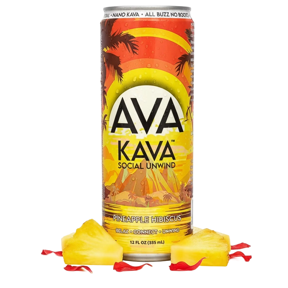 Ava Kava Seltzer Pineapple Hibiscus