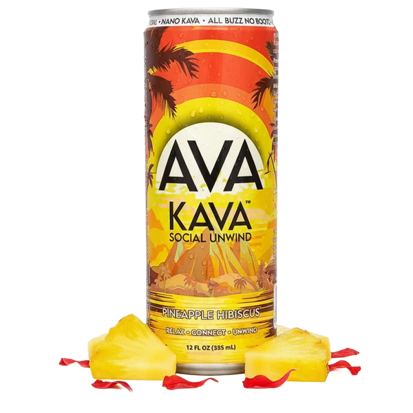 Ava Kava Seltzer Pineapple Hibiscus