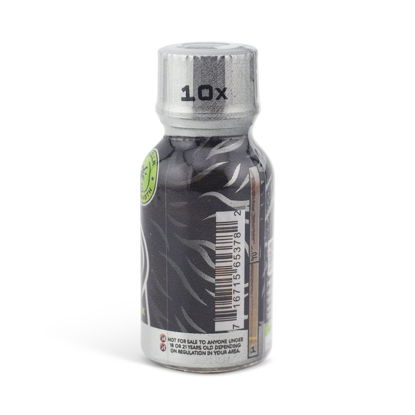 Gorilla Strength Kratom Extract Shot 10X Silver Black 15ml