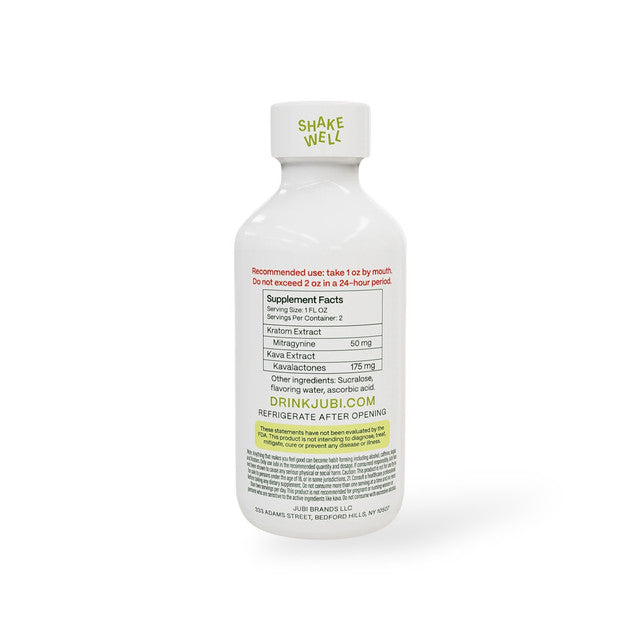 jubi Relax Kava + Kratom Shot Pina Colada 2oz