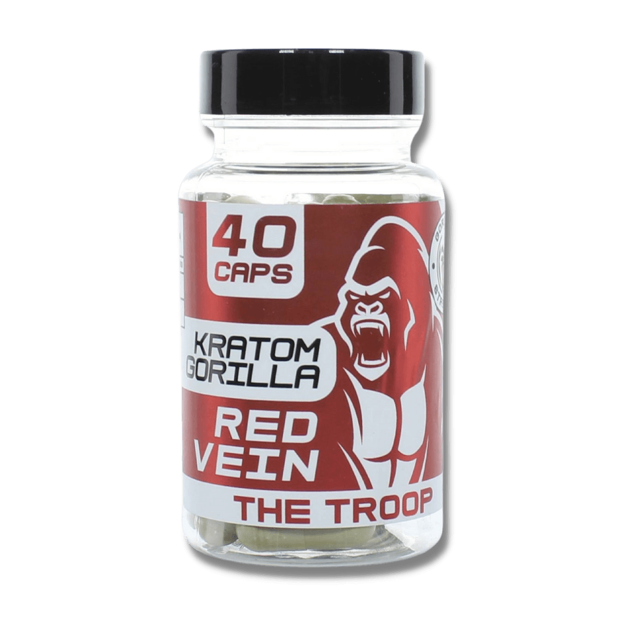 Kratom Gorilla Red Vein - Premium Kratom Caps by Kratom Gorilla