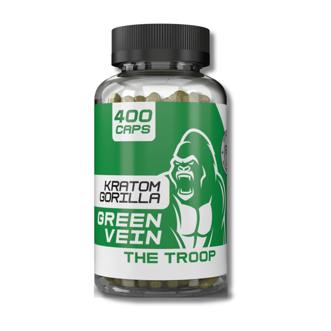 Kratom Gorilla Green Vein - Premium Kratom Caps by Kratom Gorilla