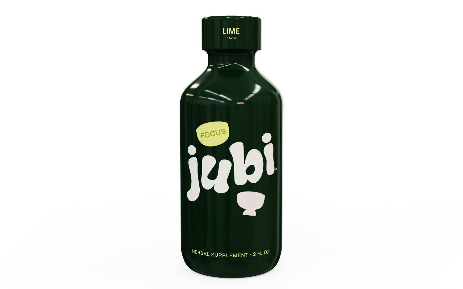 Jubi Lime Focus Shot - Natural Kratom Focus & Energy Shot | 2oz