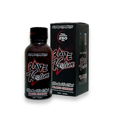 Rave Kratom - Blacked Out Shot 250mg