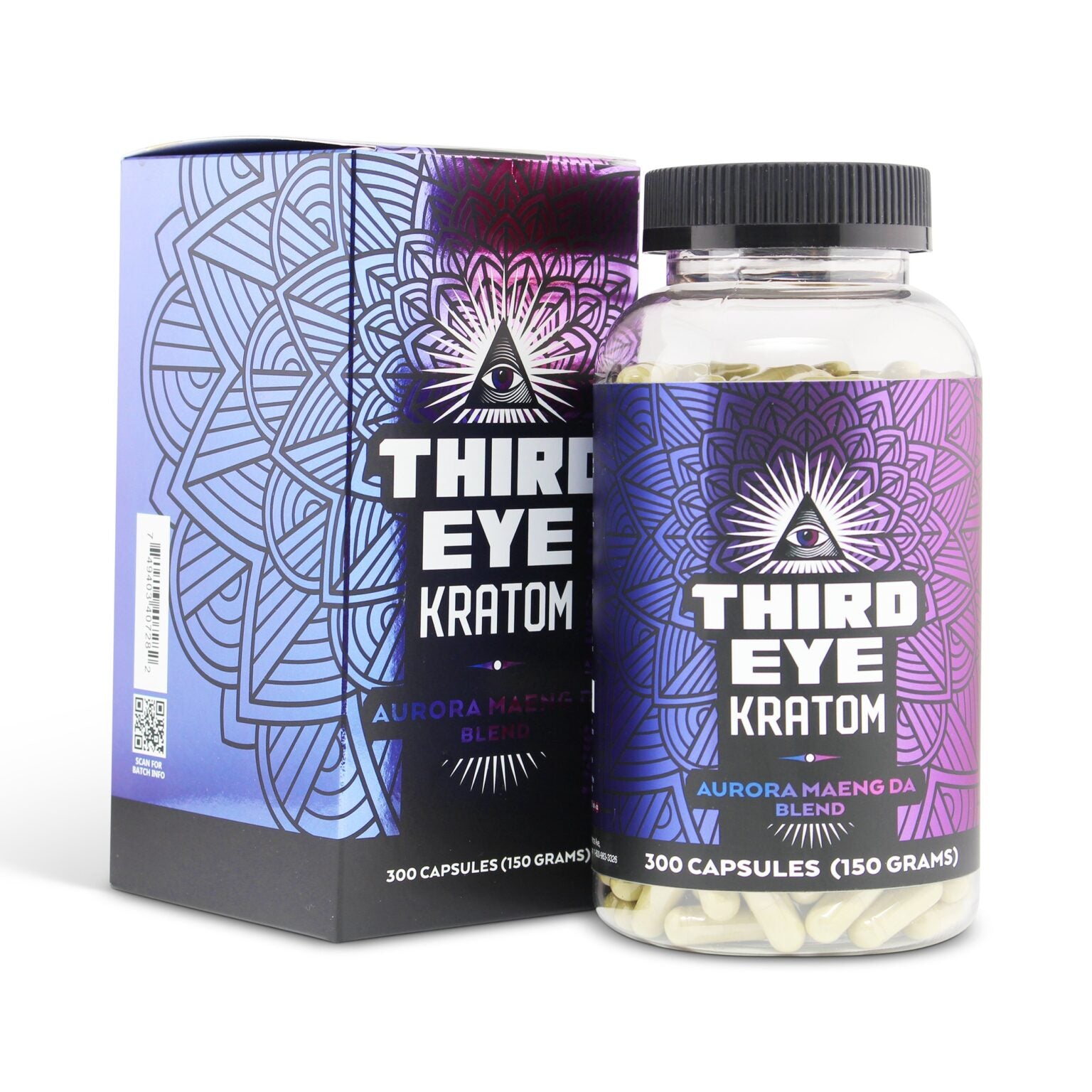 Third Eye Aurora Maeng Da Blend Kratom Capsules
