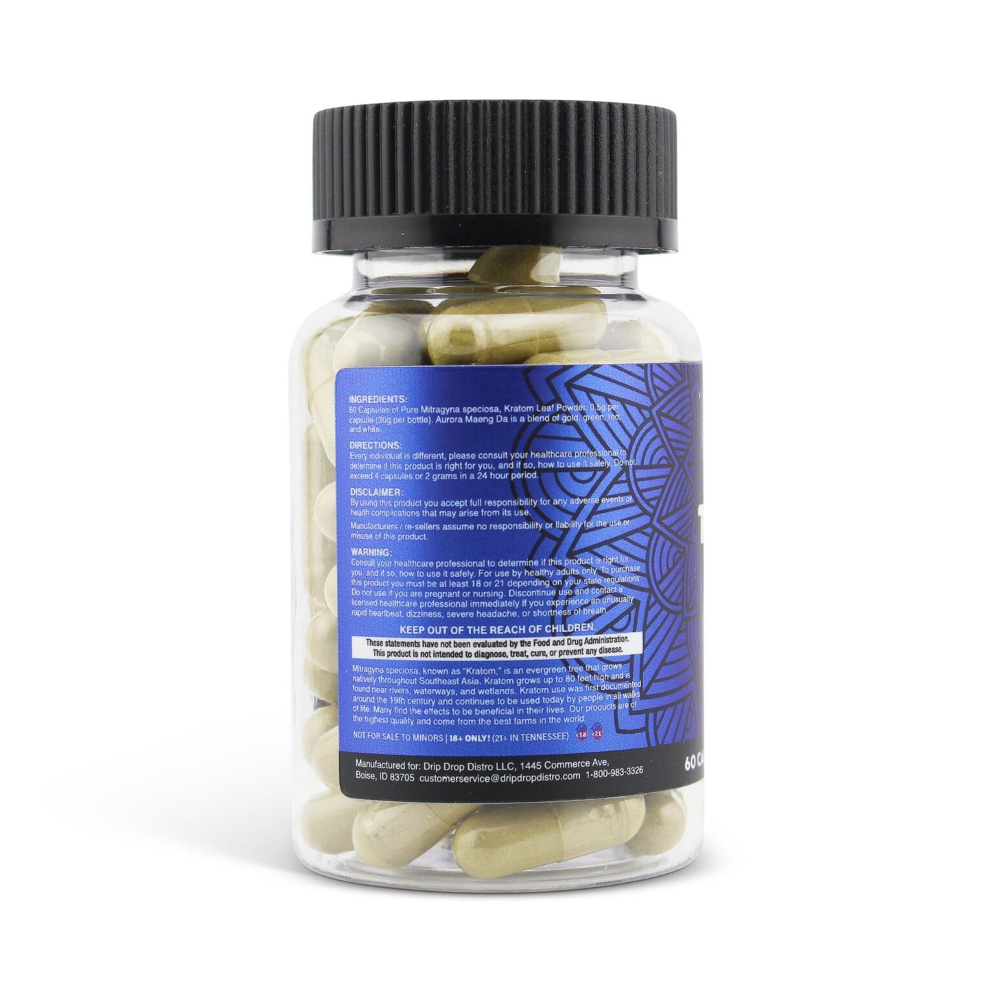 Third Eye Aurora Maeng Da Blend Kratom Capsules