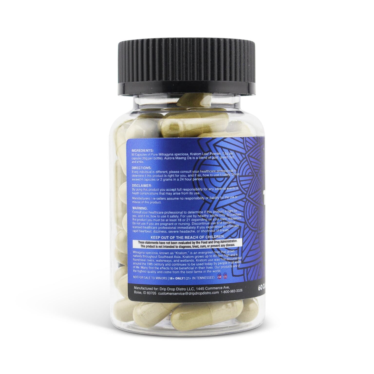 Third Eye Aurora Maeng Da Blend Kratom Capsules