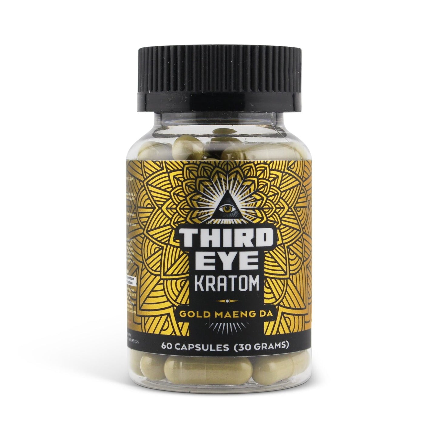 Third Eye Gold Maeng Da Kratom Capsules