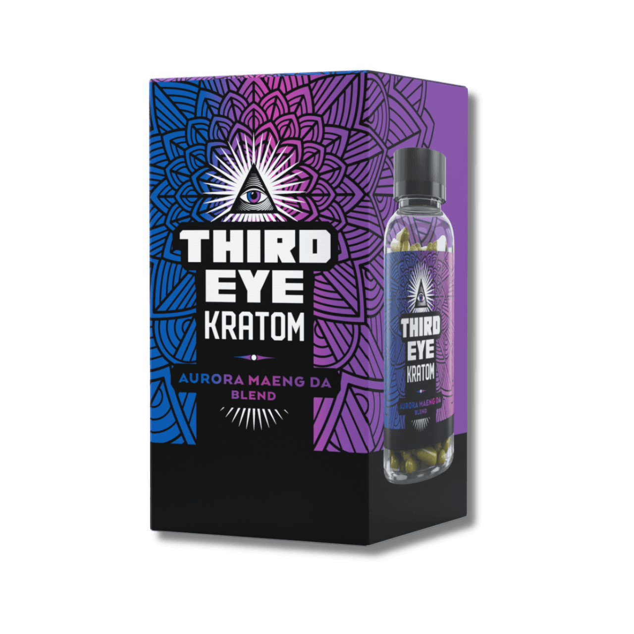 Third Eye: Aurora Maeng Da - Aurora Vein Kratom Caps by Third Eye
