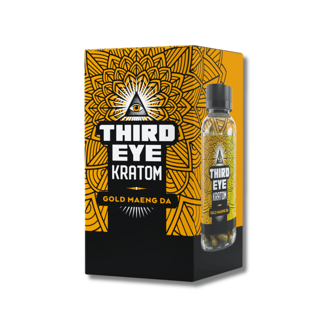 Third Eye: Gold Maeng Da - Gold Vein Kratom Caps by Third Eye